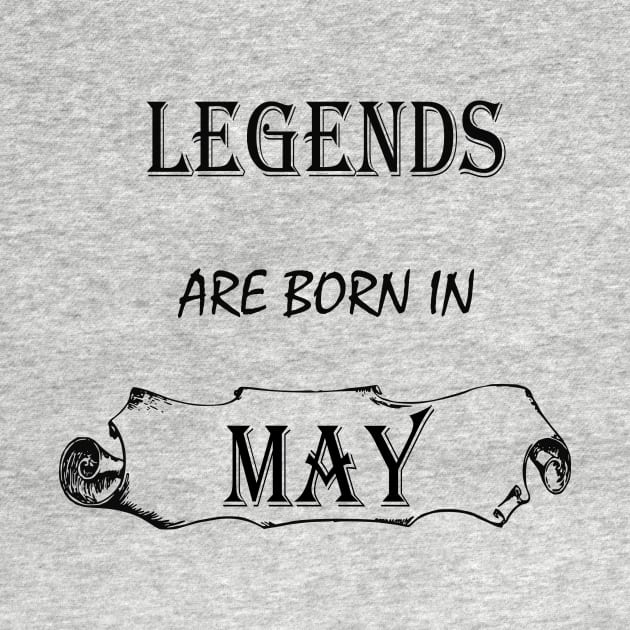 Legends are born in May by hippyhappy